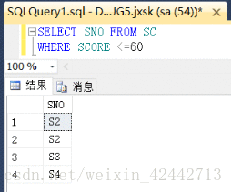 《SQL service基础（二）对数据指定列查询、条件查询、查询结果排序、聚集函数查询、分组统计查询》