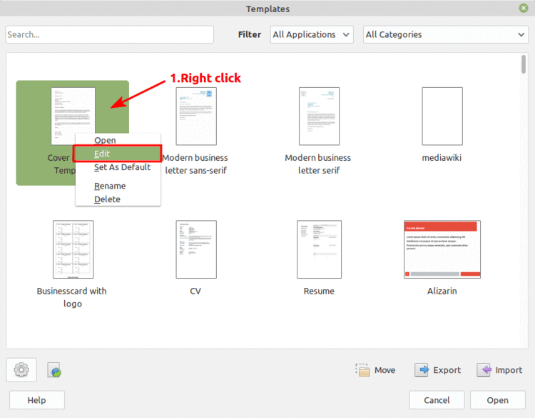 《如何在 LibreOffice 中创建模板以实现省时高效》