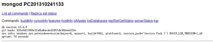 《Nodejs学习之mongodb Error: failed to connect to [localhost:27017]》