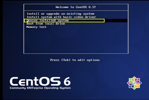 centos 6.5 系统故障分析实验