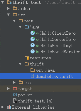 thrift入门教程java篇