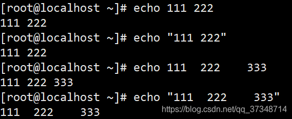 《echo命令 单引号，双引号，不加引号和反引号 的区别》