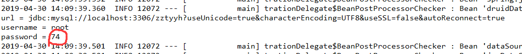 Spring Boot启动报Caused by: java.sql.SQLException: Access denied for user ‘root’@’localhost’ (using pas