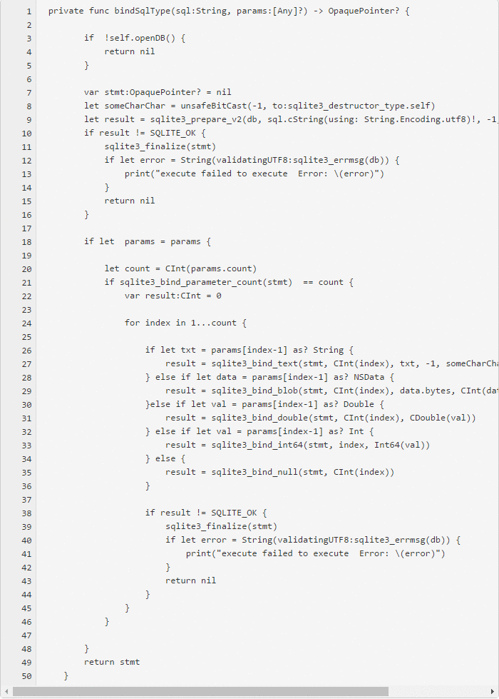 《IOS swift版 sqlite3详解》