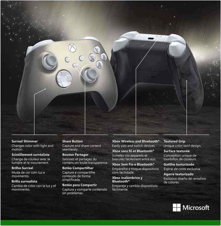 微软或将推出“Lunar Shift”Xbox手柄 附带变色功能