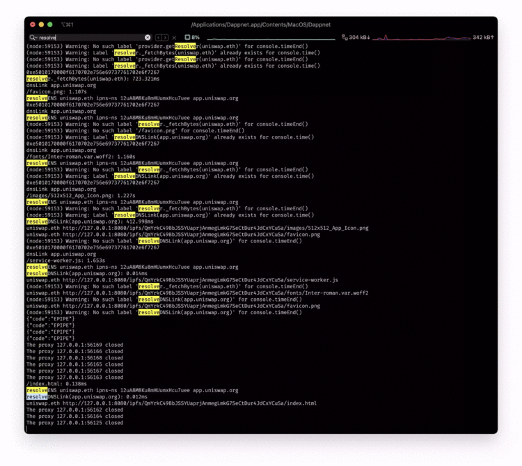 Dappnet：结合IPFS和ENS的去中心化网关