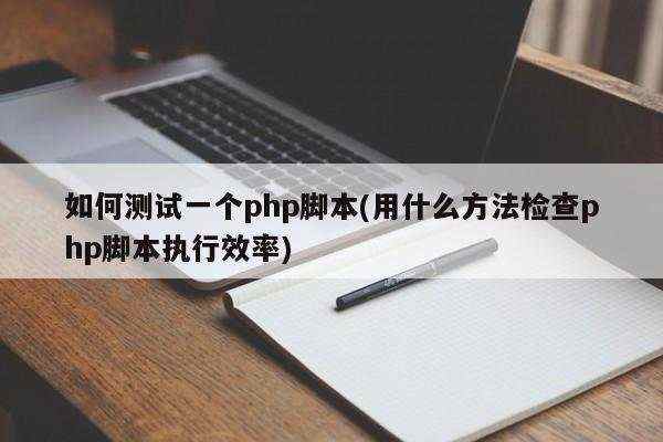 如何测试一个php脚本(用什么方法检查php脚本执行效率)