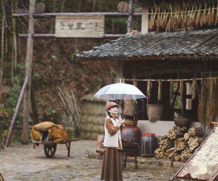 以人文为墨，加斑斓点缀，冬日的田园村落美如画