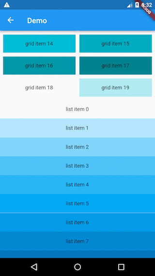 Flutter 基于CustomScrollView+SliverAppbar实现案例