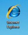 将Internet Explorer图标添加到Windows XP / Vista桌面