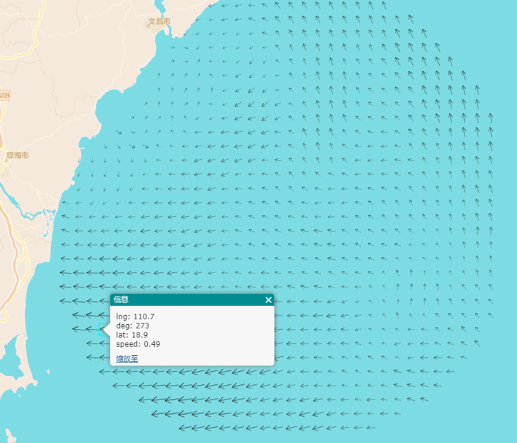 arcgis for js 3.x 绘制海流