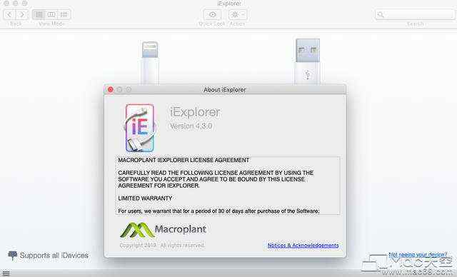 iphone同步助手_iExplorer for Mac(免iTunes文件同步工具) v4.3.0最新版