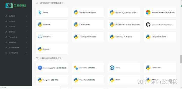 盘点76个当下全球免费、优质机器学习数据集获取资源