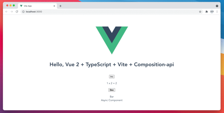 Vite+Vue2+Compositionapi+script setup+TypeScript搭配如何开发项目？