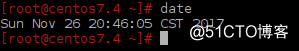 date linux6,LinuxCentOS7和6下date命令的一些使用区别和用法