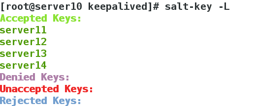 Saltstack自动化运维Saltstack部署haproxy+Keepalived高可用web集群