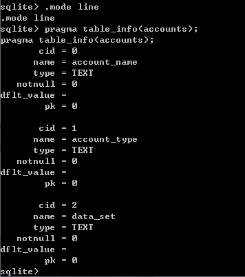 《Android数据库操作（一）——基本SQLite命令》